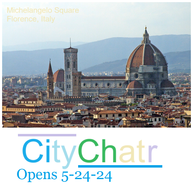 City Chatr logo with Italy city